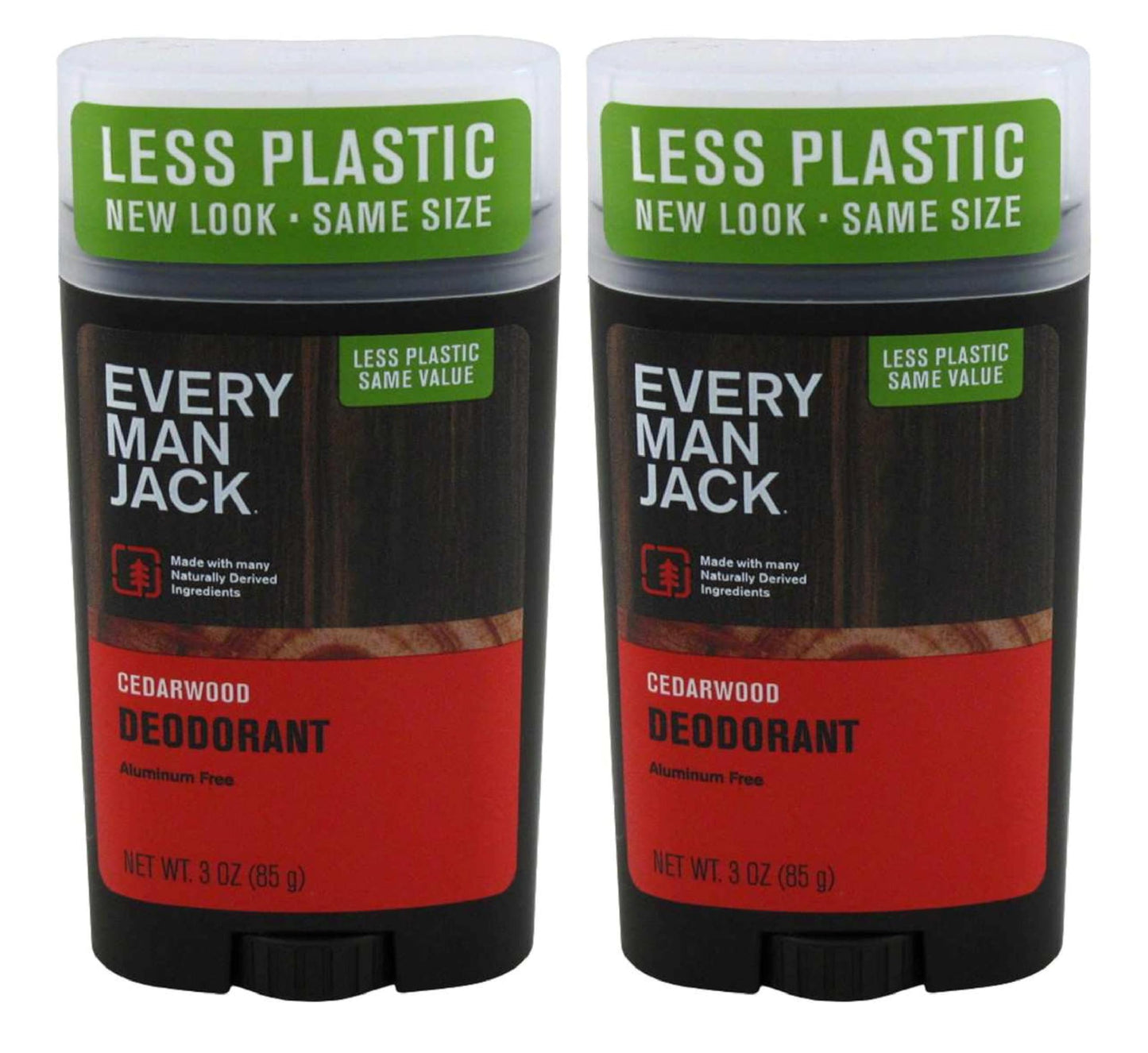 Every Man Jack Deodorant 3 Ounce Cedarwood (Aluminum-Free) (88ml) (Pack of 2) Beauty and Personal Care Every Man Jack