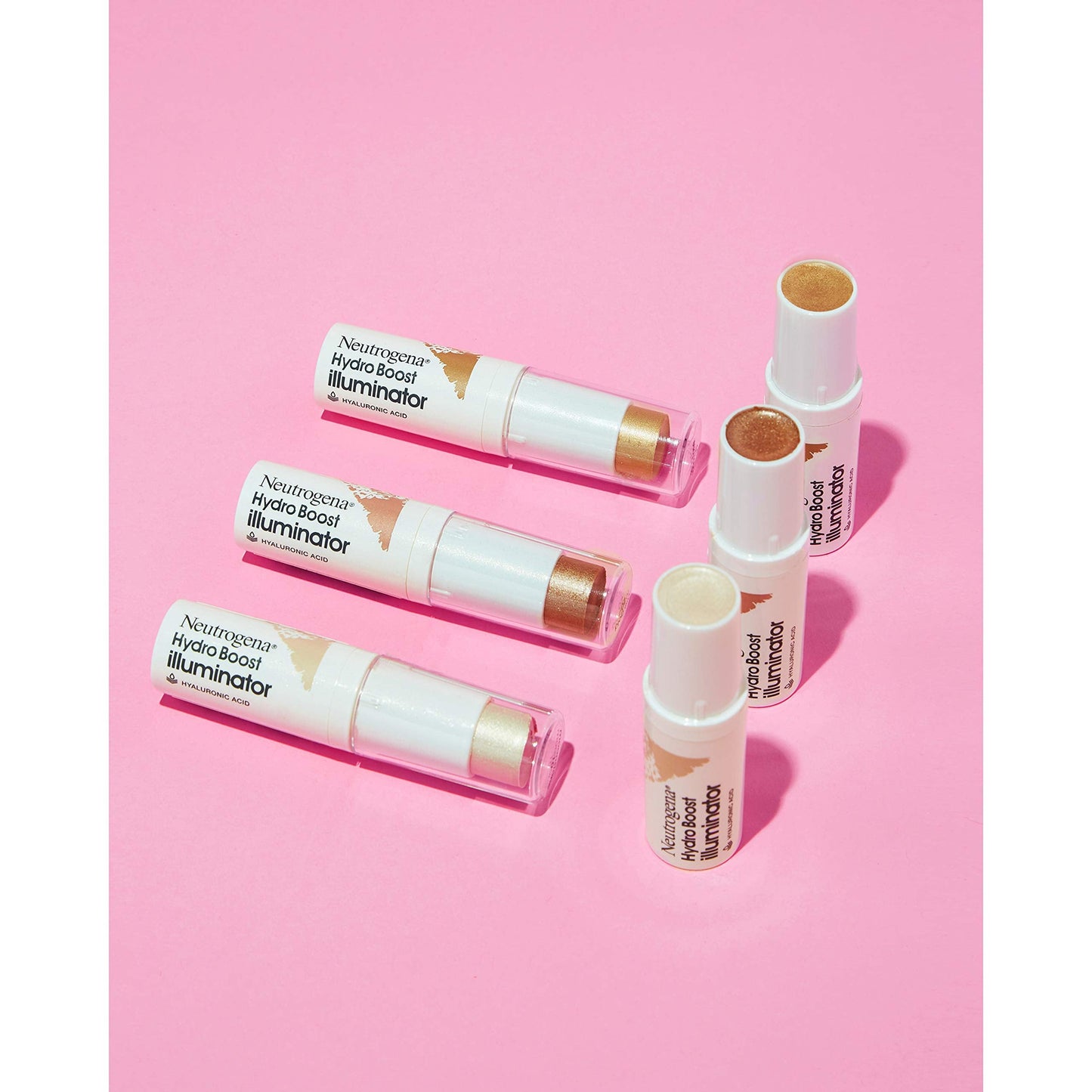 Neutrogena Hydro Boost Illuminator Makeup Stick with Hyaluronic Acid, Moisturizing Highlighter to Improve & Illuminate Skin, Dermatologist-Tested Beauty & Personal Care Neutrogena