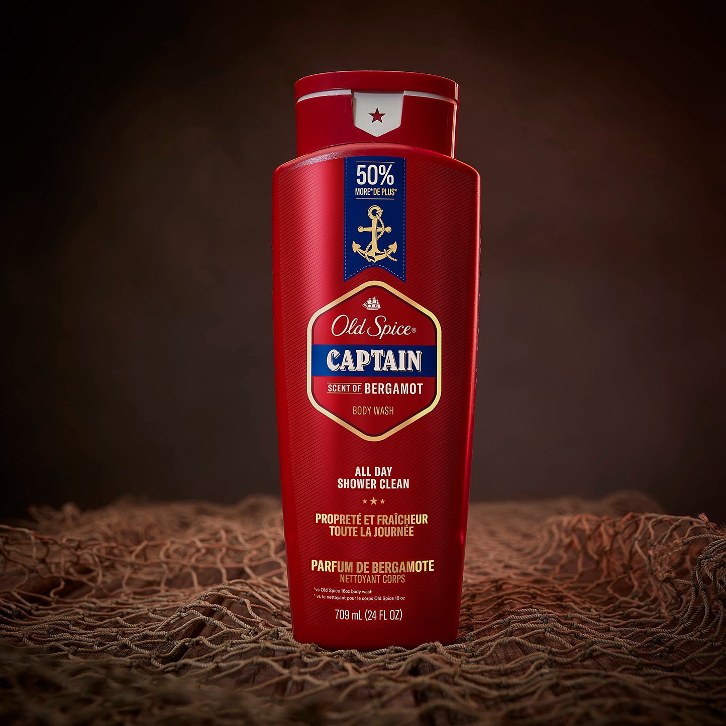 Old Spice Captain Men's Body Wash, Sandalwood Scent, 24 oz Beauty & Personal Care Old Spice