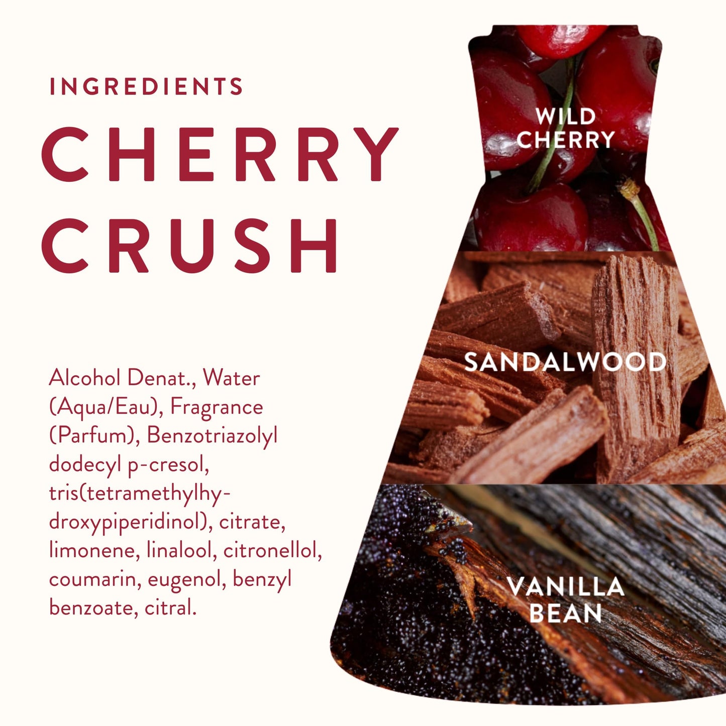 Good Chemistry Cherry Crush Eau de Parfum 1.7 fl oz - Long-Lasting Perfume with Wild Cherry, Sandalwood, & Vanilla Bean - Sweet, Clean & Vegan Beauty & Personal Care Good Chemistry