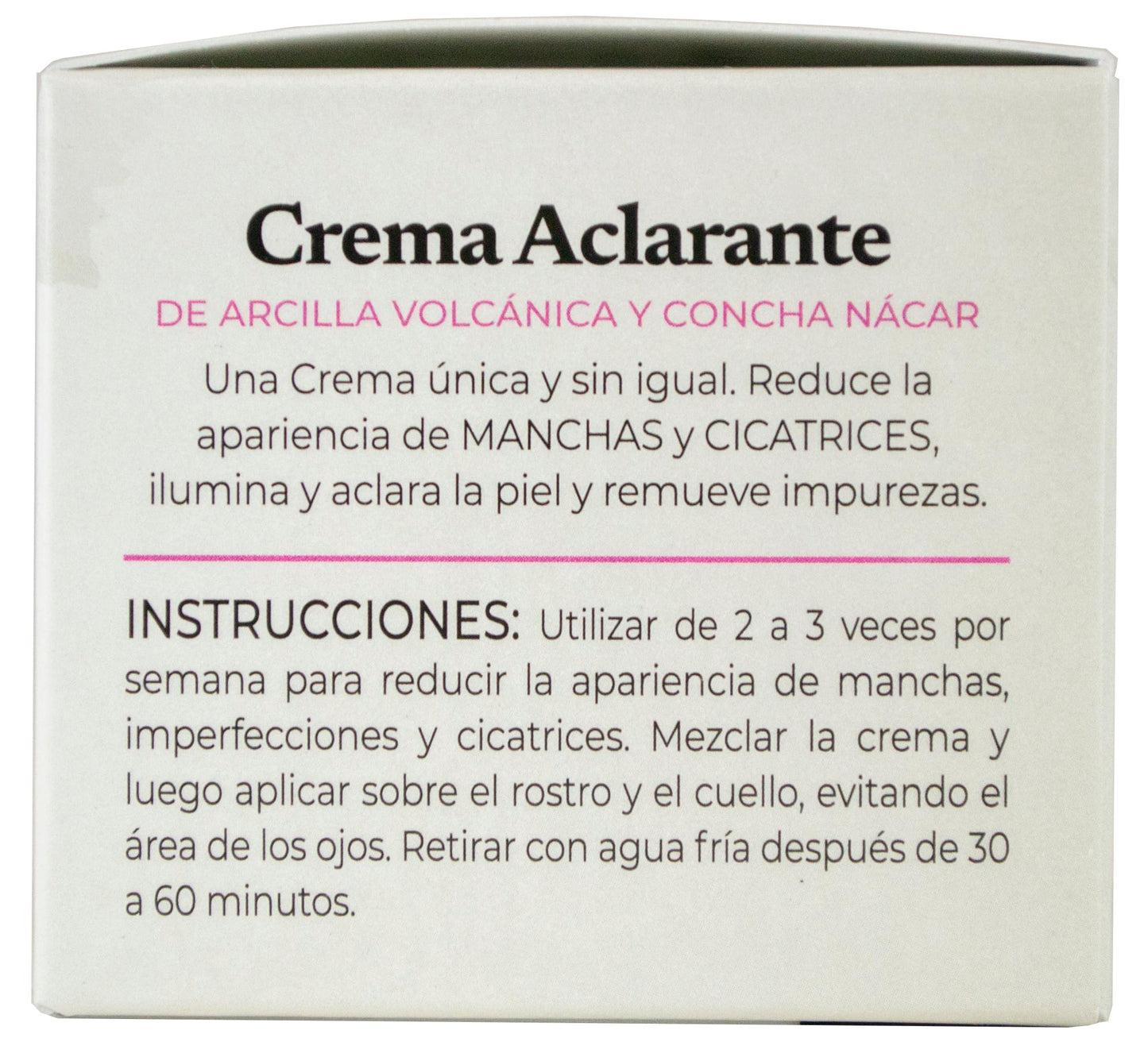 Concha Nacar Crema Aclarante No.3, Brightening Mask 3 oz, Reduces Appearance Of Spots And Scars | Crema Aclaradora Para Piel Manchas En Cara (Pack Beauty & Personal Care Concha Nacar