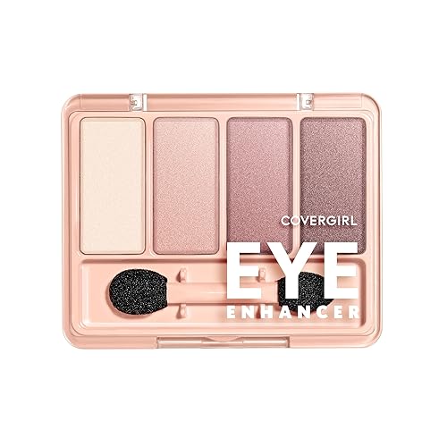COVERGIRL - Eye Enhancers 4-Kit Eyeshadow, silky, sheer formula, double ended applicator, 100% Cruelty-free Beauty & Personal Care COVERGIRL