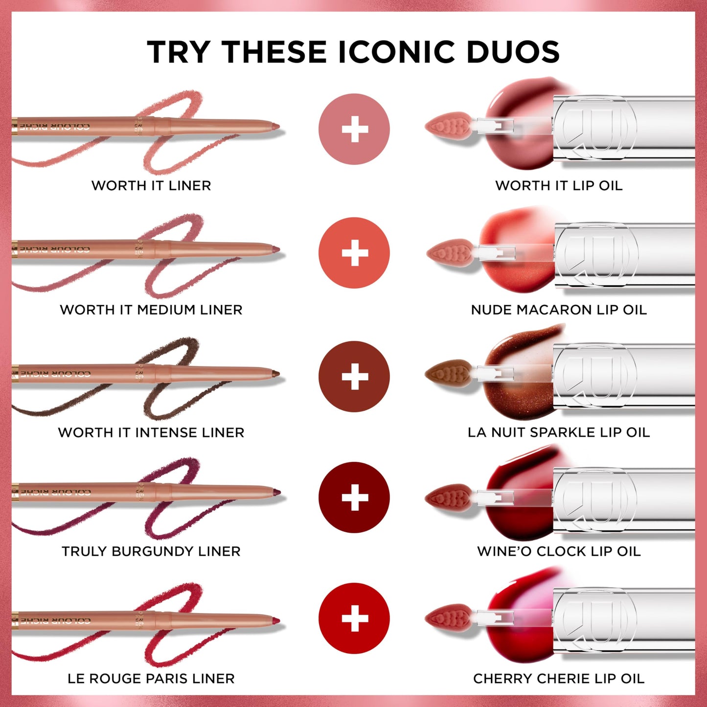 L'Oreal Paris Colour Riche Lip Liner Pencil, Creamy Pencil with Omega 3 and Vitamin E, 570 Worth It Intense, Brown Lip Liner, 0.01 Oz Beauty & Personal Care L'Oreal Paris