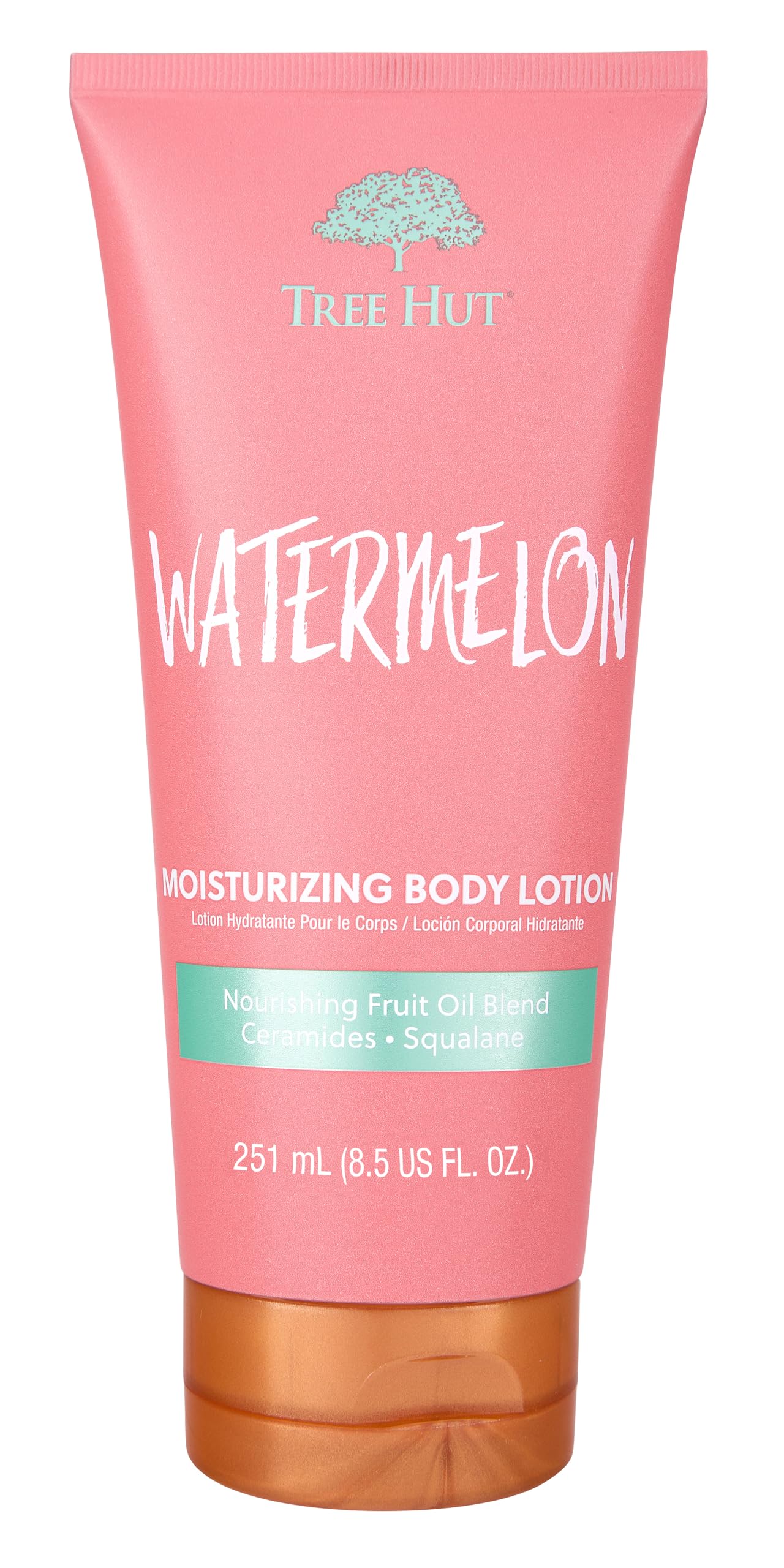 Tree Hut Watermelon Moisturizing Body Lotion, Ceramide and Squalene Formula Helps Protect Skin, Long-lasting Hydration Leaves Skin Feeling Soft Beauty & Personal Care Tree Hut