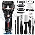 MOREVAC Electric Foot File Callus Remover, Rechargeable Pedicure Tools Foot Care Kit, Callus Remover for Feet with 3 Roller Heads,2 Speed for Remove Beauty & Personal Care MOREVAC