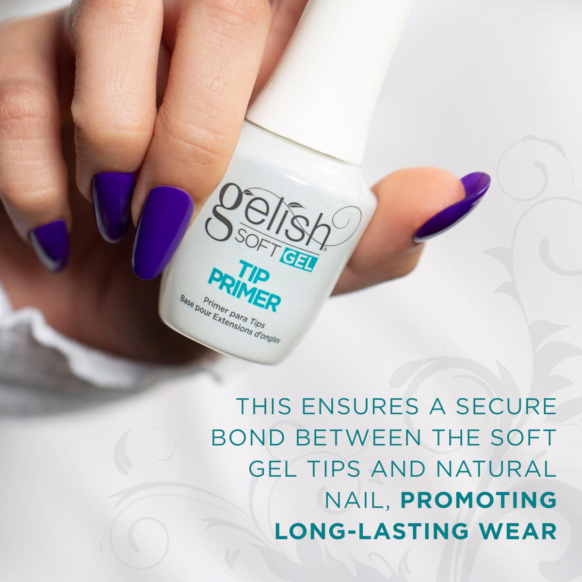 Gelish Soft Gel Tip Primer 15 mL | .5 Fl. Oz.