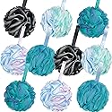 10 Pack Bath Sponge Shower Loofahs 40g,Mesh Pouf Bath Scrunchies Body Wash Puff,Body Scrubber Exfoliating Bath Sponge for Women and Men Beauty & Personal Care Panxxsen
