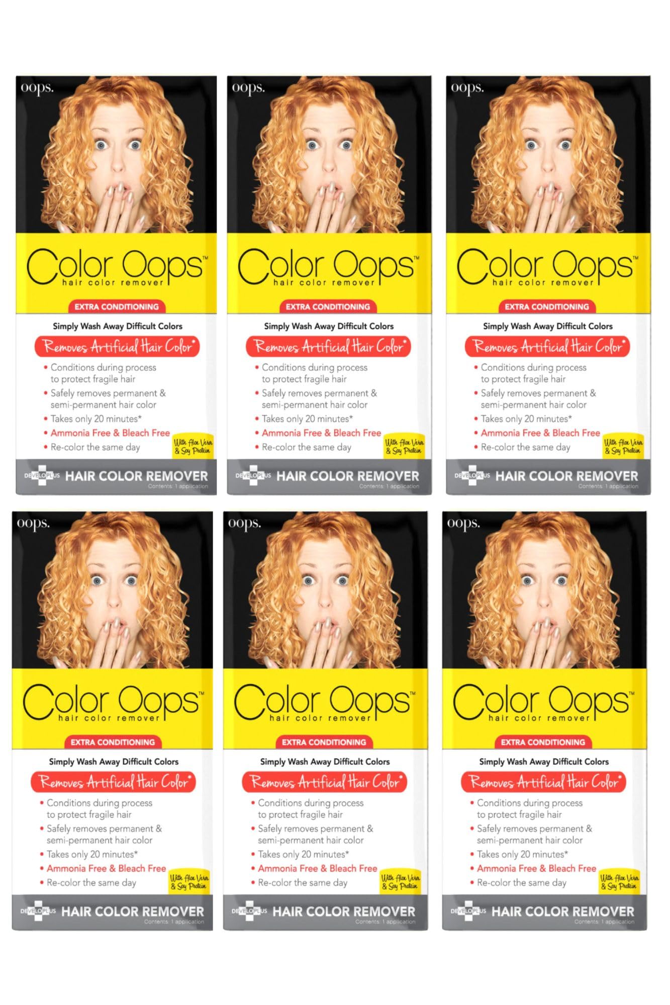 Color Oops Color Remover Extra Conditioning 4oz. (6 Pack) Beauty & Personal Care Developlus