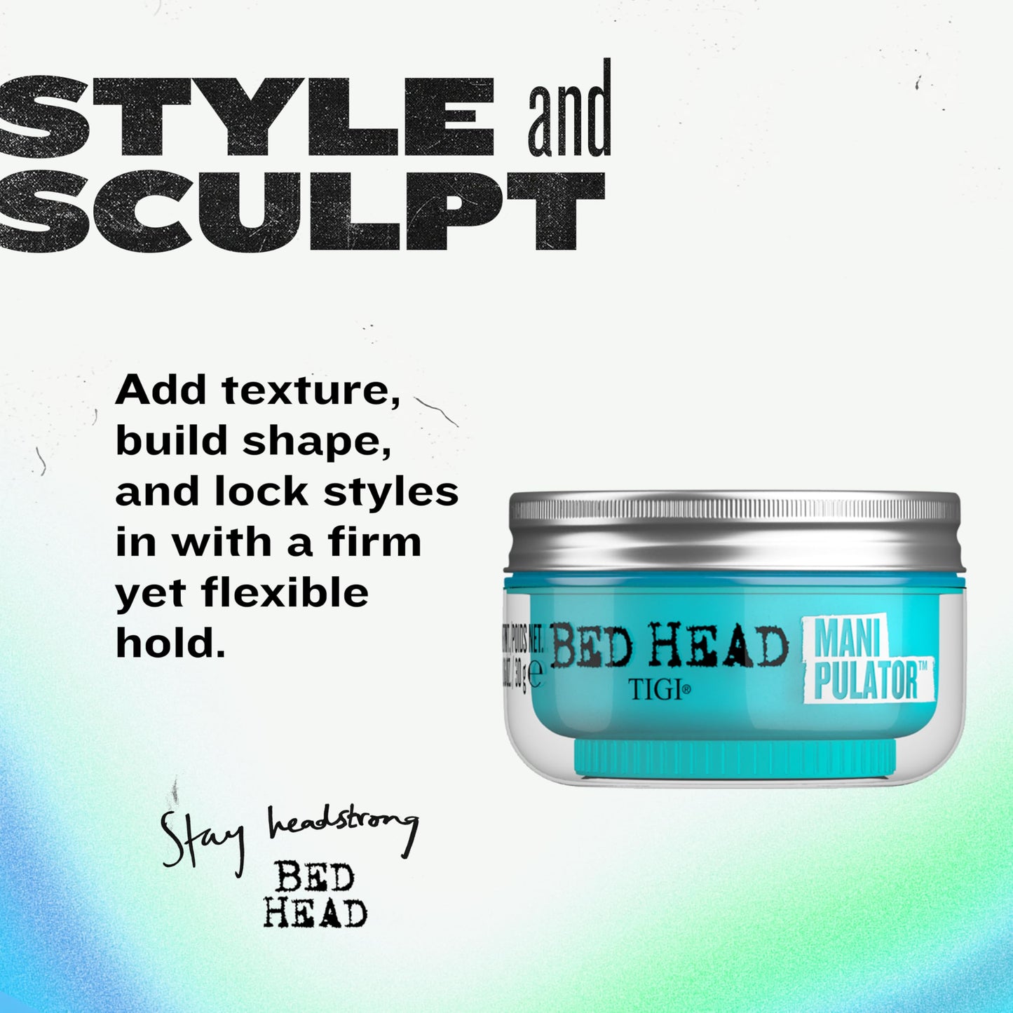 Bed Head by TIGI Manipulator Texturizing Putty, Firm Hold Styling Putty for Short to Medium Hair, Travel Size, 1.06 oz Beauty & Personal Care TIGI