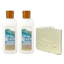 Bath & Body Works At The Beach 2 Pack Mini Moisturizing Conditioner Bundle with a Natural Oats Sample Soap - Travel Size Beauty & Personal Care Bath & Body Works