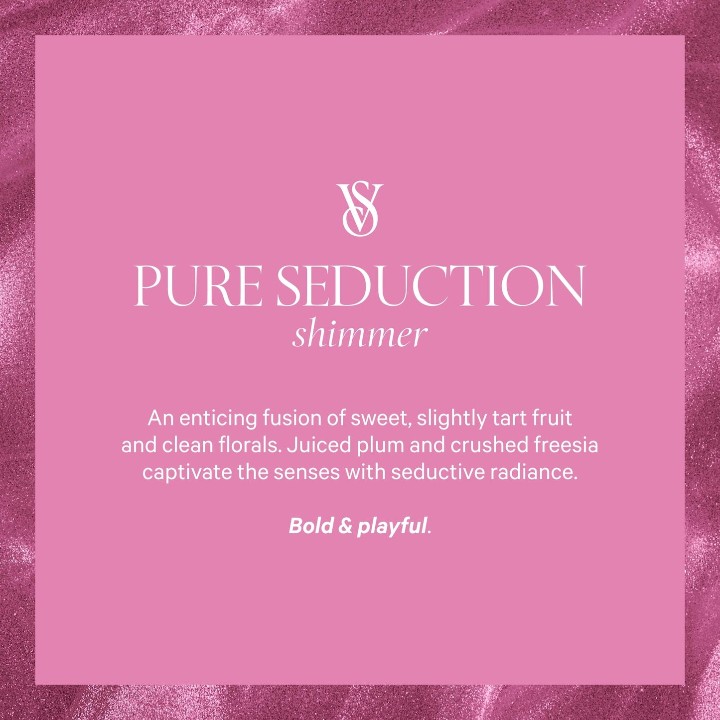 Victoria's Secret Pure Seduction Shimmer Body Spray for Women, Notes of Juiced Plum and Crushed Freesia, (8.4 oz) Beauty & Personal Care Victoria's Secret