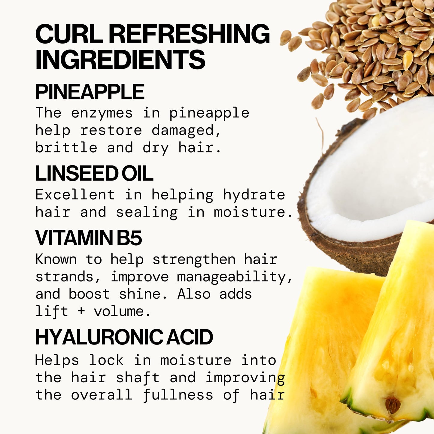 Pacifica Beauty Pineapple Curls 3-Step Hair Care Kit: Curl Defining Shampoo + Conditioner + Pineapple Swirl Curl Cream - Enhances Curls, Reduces Beauty & Personal Care Pacifica