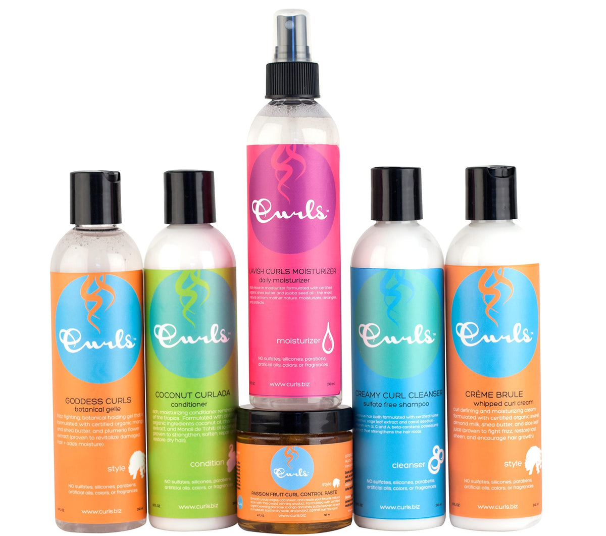 Curls Classic Collection Lavish Moisturizer - Refresh, Rehydrate, and Reactivate Dry Hair - Wavy and Curly Hair - 8 Fl Oz Beauty & Personal Care Curls
