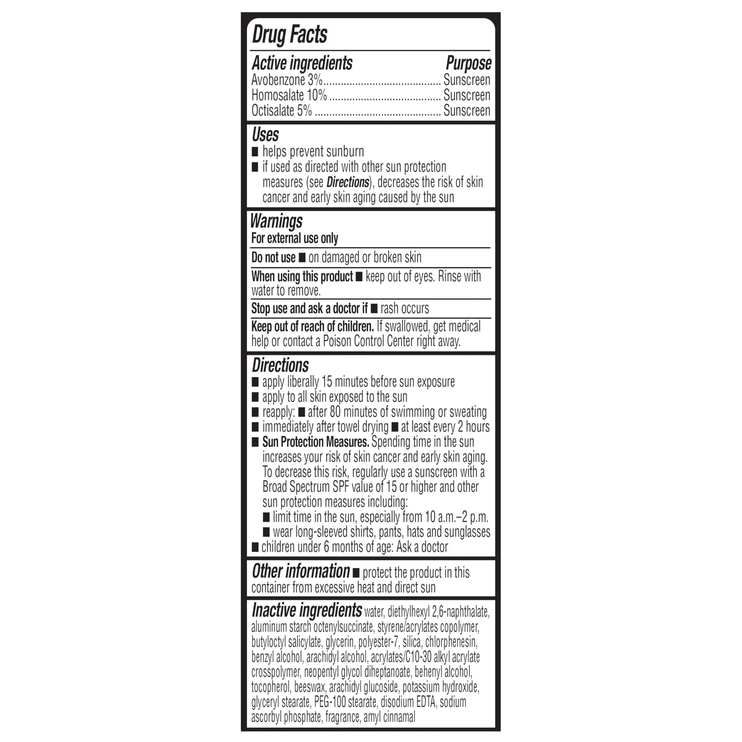 Amazon Basics Sport Sunscreen Lotion SPF 30, Water Resistant (80min), Formulated without Octinoxate & Oxybenzone, Broad Spectrum UVA/UVB Protection, 8 Beauty & Personal Care Amazon Brand - Solimo
