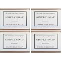 Simply Goats Milk Soap. Made with Raw Goats Milk. Unscented 4 x 100g by The Little Goat Soap Company Beauty & Personal Care The Little Goat Soap Company