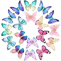 Boao 18 Pieces Butterfly Hair Clips Glitter Barrettes Fabric 90s Butterfly Snap Clips for Teens Women Hair Accessories DIY Crafts Wedding and Back Beauty & Personal Care Boao