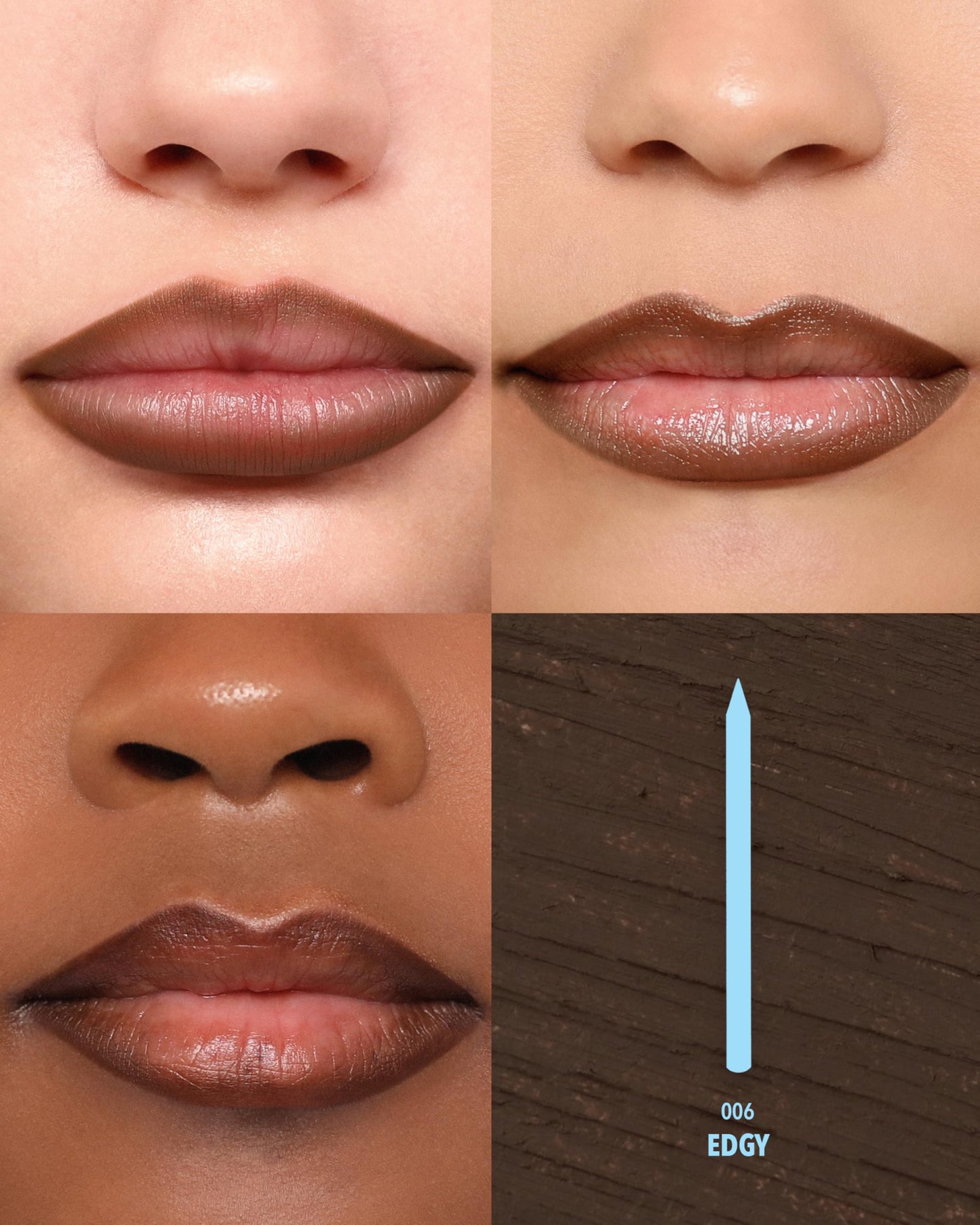Moira Lip Chic Liner (006, Edgy) Beauty & Personal Care Moira