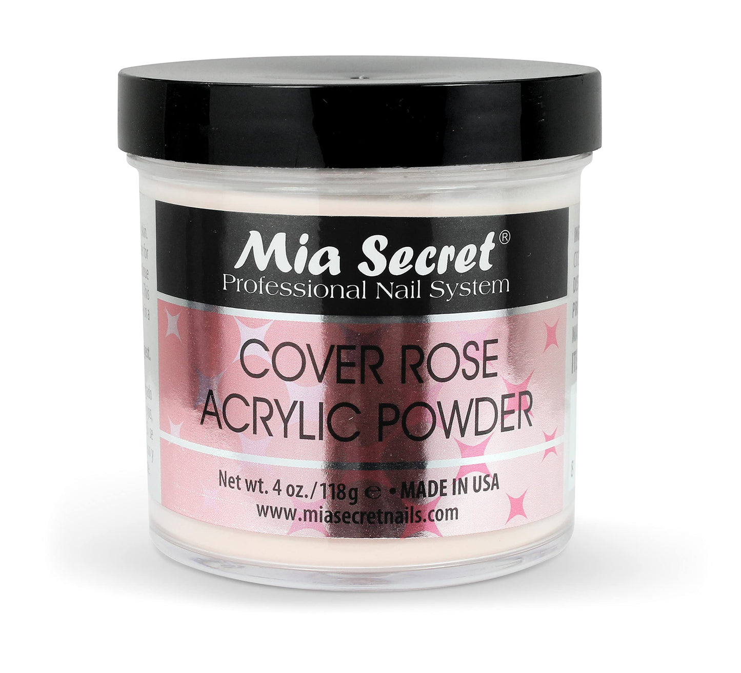 Mia Secret COVER ROSE ACRYLIC POWDER 4oz Beauty & Personal Care Mia Secret