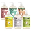 MRS. MEYER'S Liquid Hand Soap 12.5 OZ Scents Variety Pack 6 ( Rosemary, Basil, Geranium, Honeysuckle, Lavender, and Lemon Verbena) Beauty & Personal Care Mrs. MEYER'S