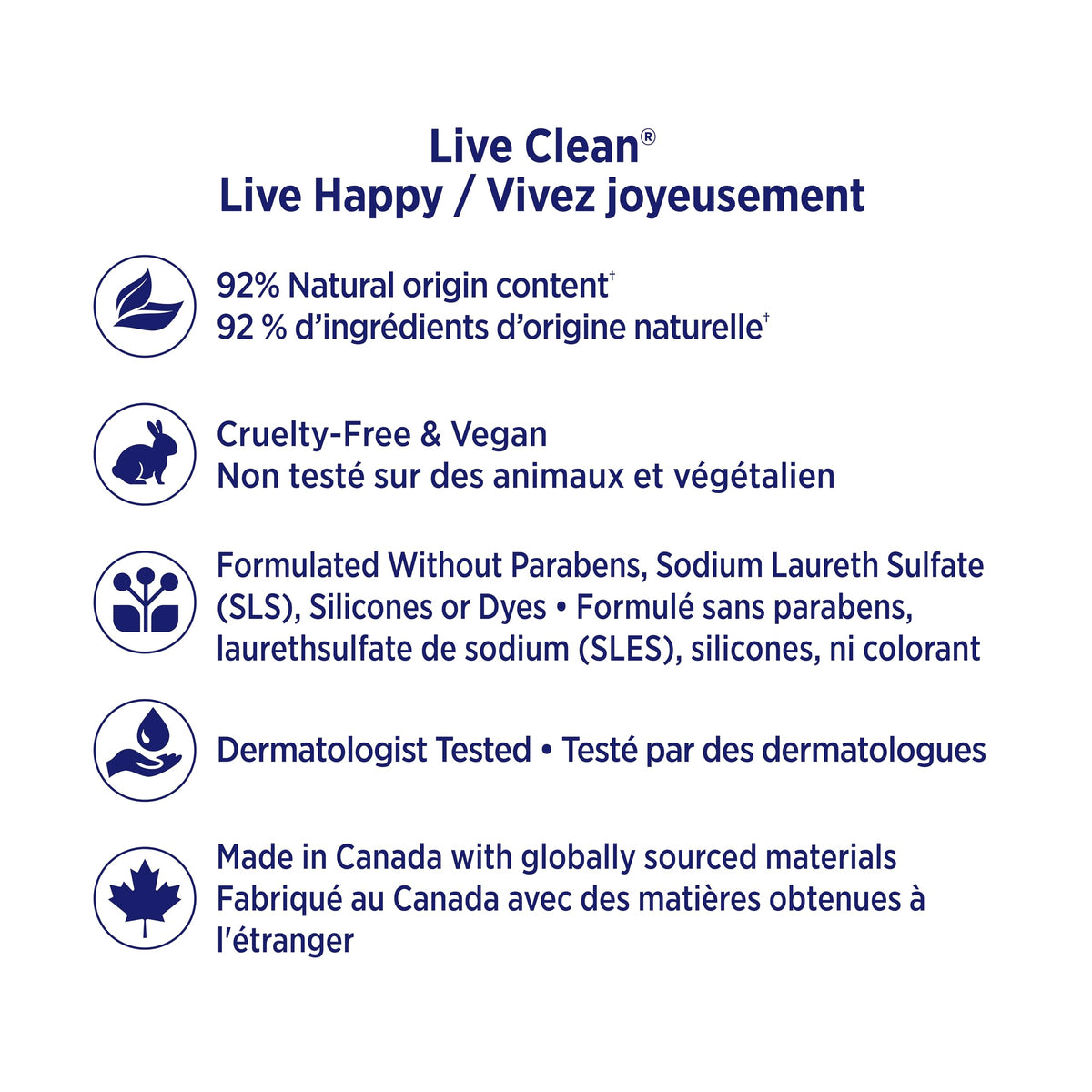 Live Clean Body Wash, Hydrating Fresh Water, 17 Oz Beauty & Personal Care Live Clean