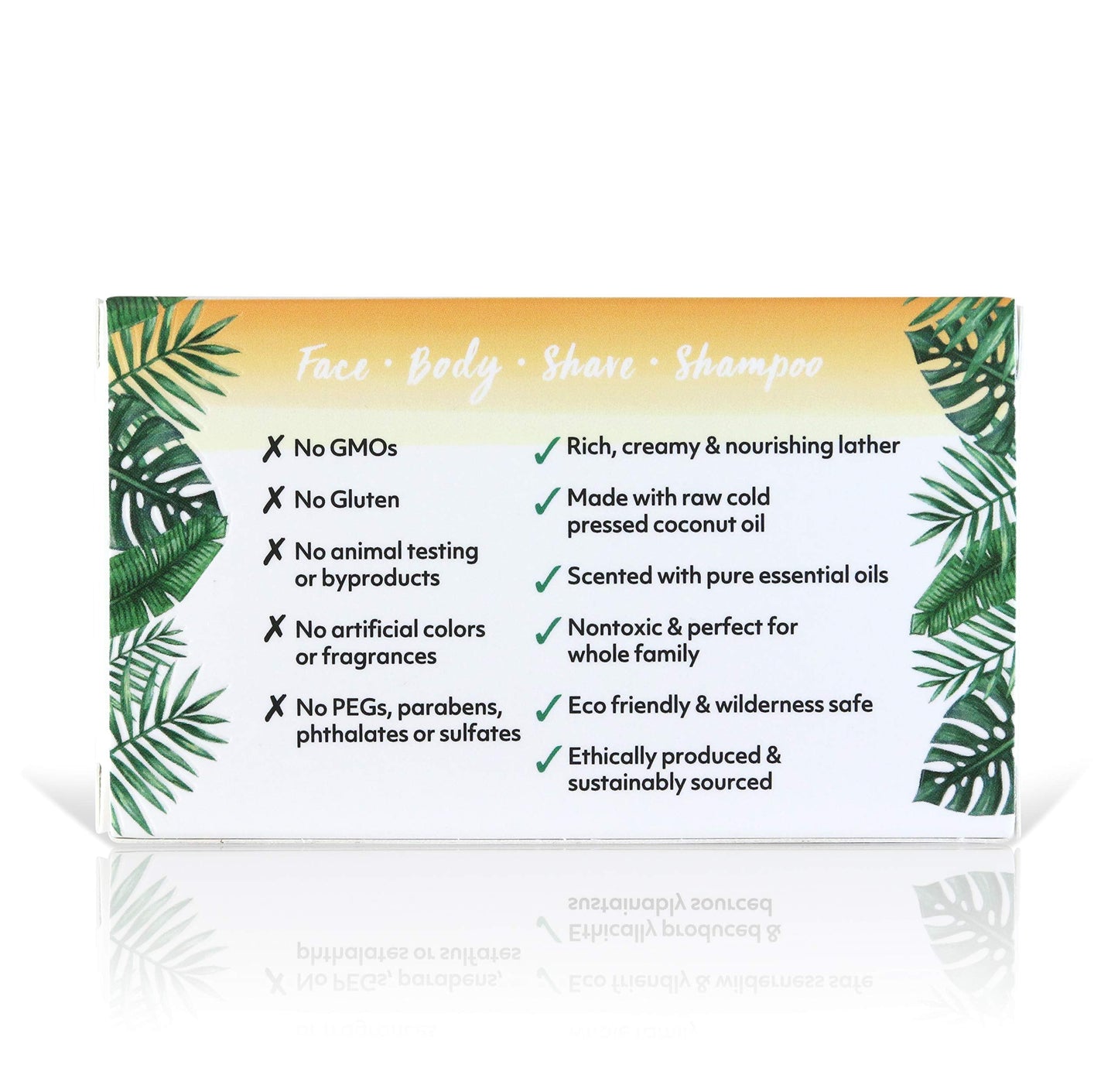 Coco Fiji Soap Bar for Face and Body Infused With Organic Coconut Oil, Grapefruit, Essential Oil, Natural Soap for Moisturizing & Pore Purifying Skin Beauty & Personal Care Organic Fiji