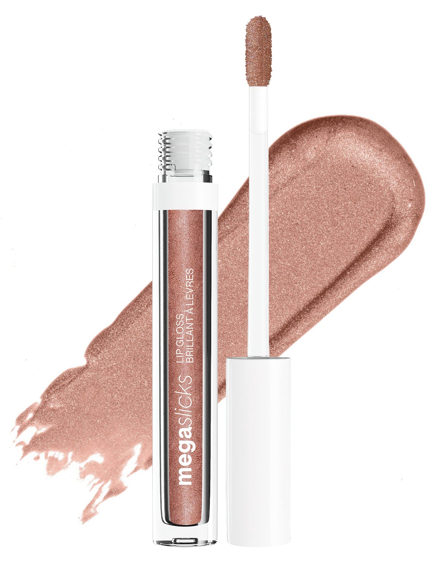 wet n wild MegaSlicks Lip Gloss, Ultra-Glossy, Vitamin-E Enriched, Ultra-Gloss High Shine Moisturizing, Cruelty-Free & Vegan - Bronzed Berry Beauty & Personal Care wet n wild