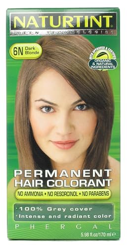 Naturtint 6N Permanent Dark Blonde Haircolor Kit, 4.5 Ounce - 3 per case. Beauty & Personal Care Naturtint