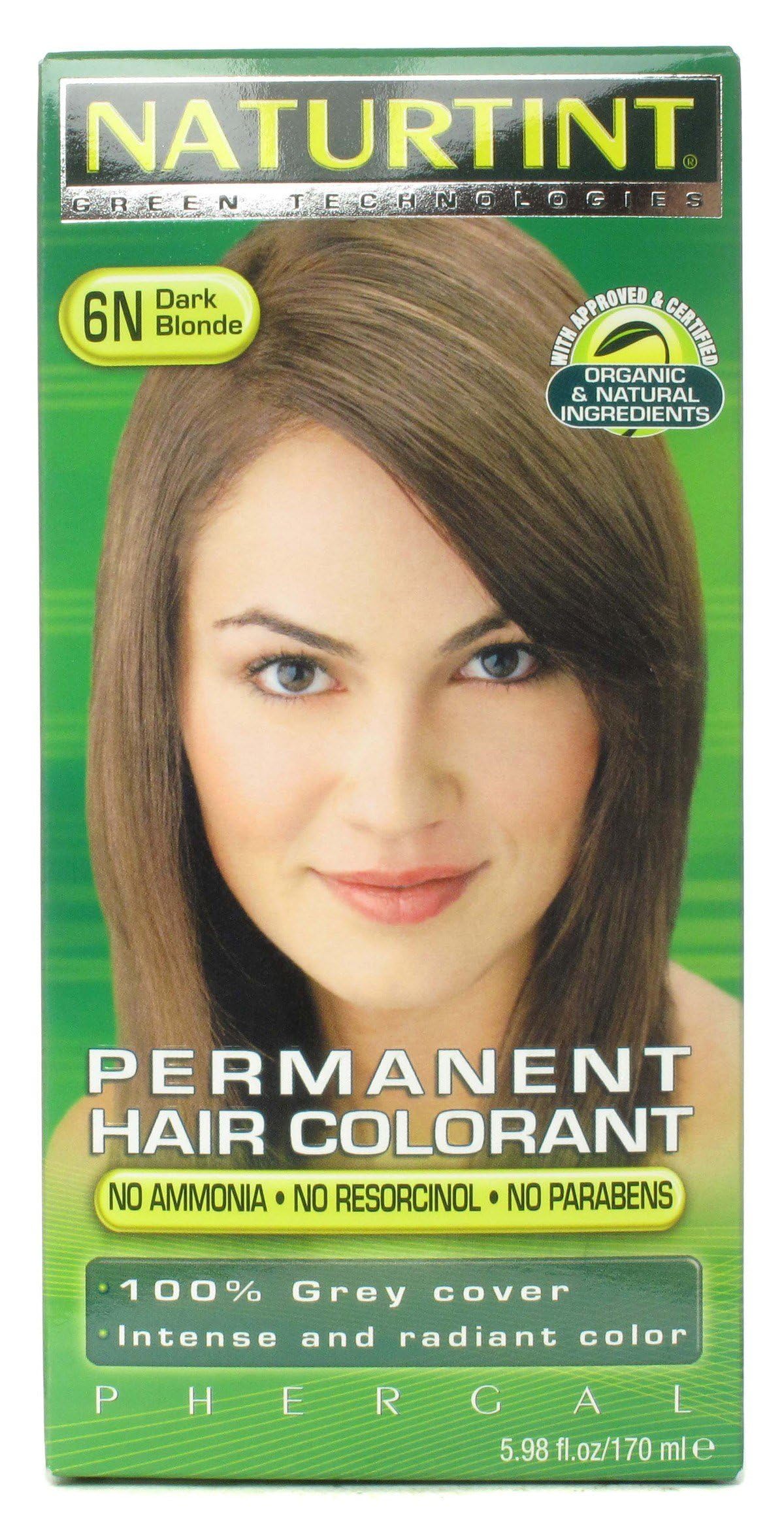 Naturtint 6N Permanent Dark Blonde Haircolor Kit, 4.5 Ounce - 3 per case. Beauty & Personal Care Naturtint