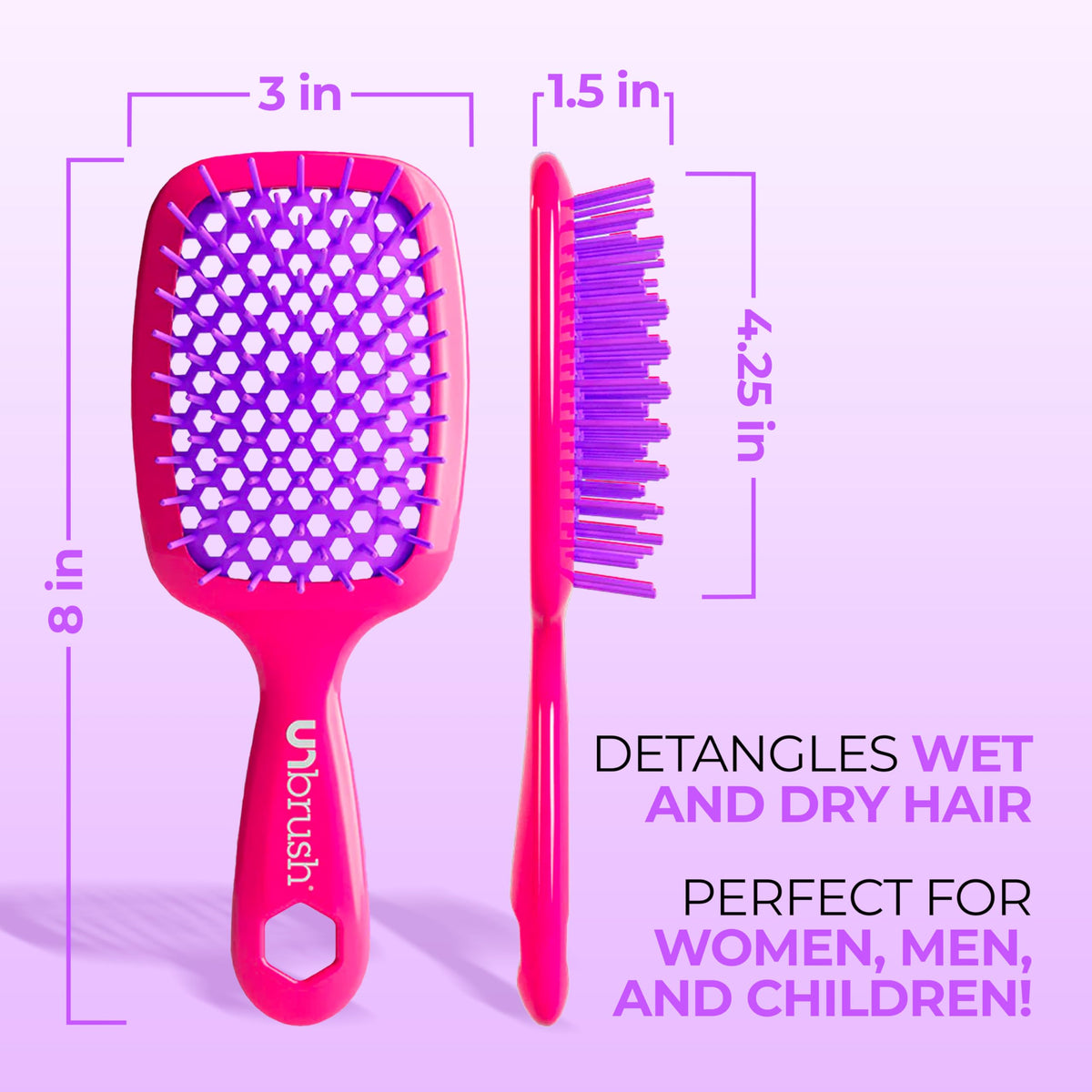 FHI Heat UNbrush Detangling Brush for Wet & Dry Hair