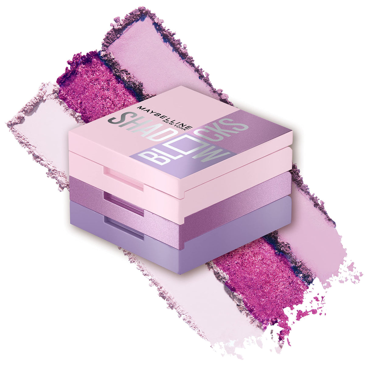 Maybelline New York Shadow Blocks Shadow Blocks Eyeshadow Palette, Stacked Eye Shadow Trio, Broadway & Prince St, 0.08 oz Beauty & Personal Care MAYBELLINE