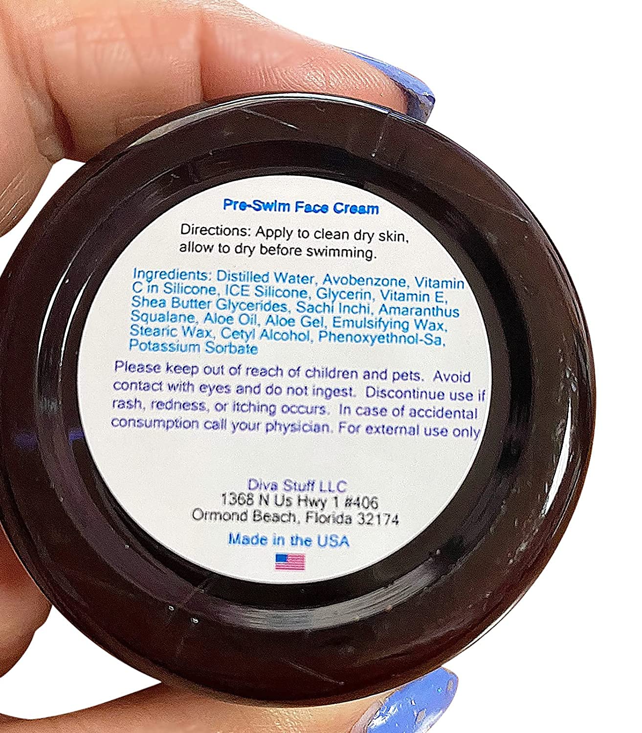 Diva Stuff Pre-Swim, For The Face Aqua, Therapy Chlorine Neutralizing Body Lotion, Protects Skin From Chlorine and Salt Water, Gentle Formula Beauty & Personal Care Diva Stuff