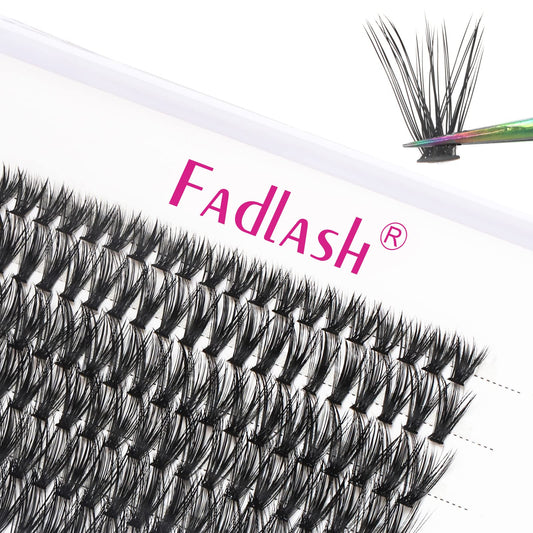 Lash Clusters 10D 20D 30D 40D Individual Lashes Wispy Cluster Lashes DIY Eyelash Extension Eyelash Clusters Individual Lash Extension Supplies Beauty and Personal Care FADLASH Default Title
