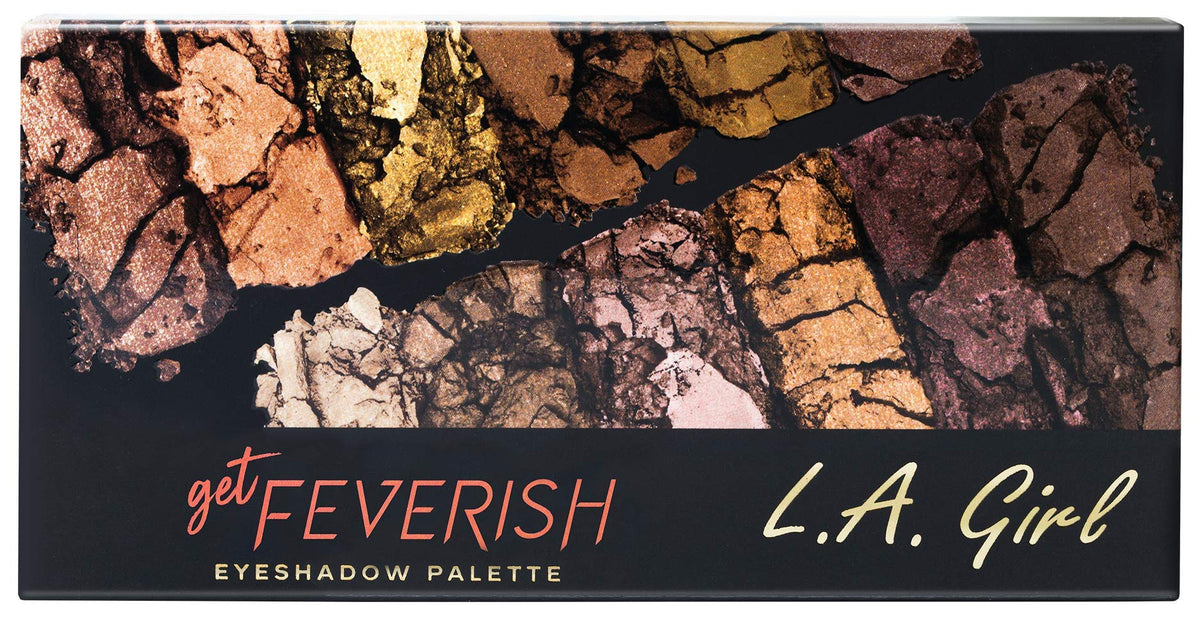 L.A. Girl Fanatic Eyeshadow Palette, Get Feverish GES415