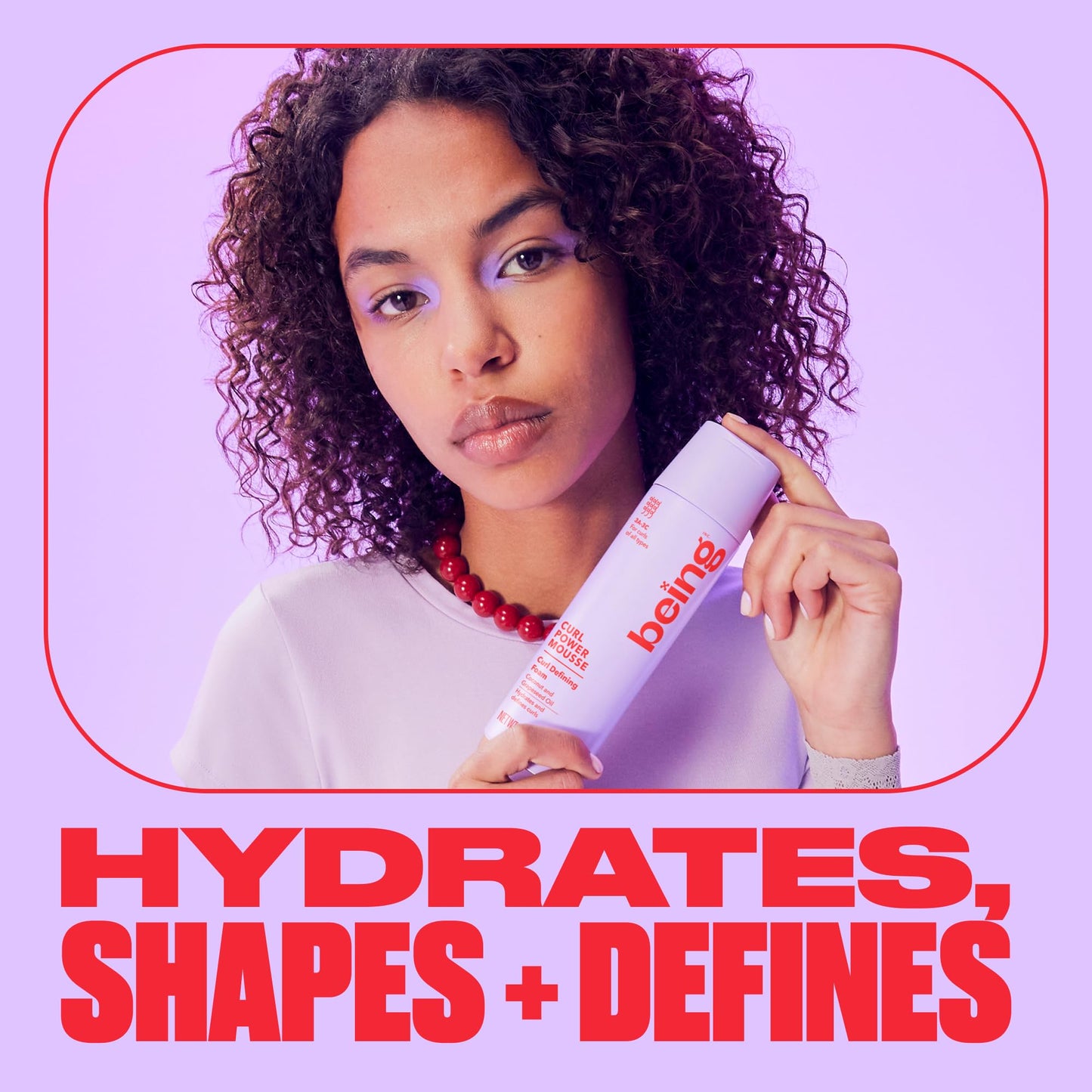 being CURL POWER MOUSSE Curl Defining Foam with Coconut and Grapeseed Oil 6 OZ(Pack of 2) Beauty & Personal Care BEING INC