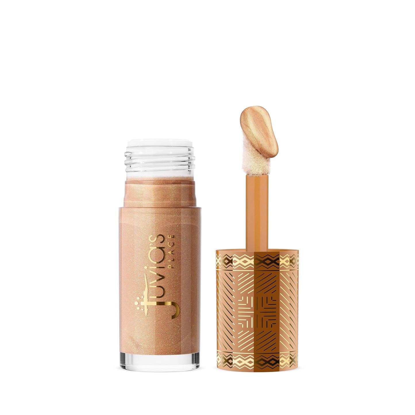 Juvia's Place Nubian Glow Liquid Luminizer Egyptian Glow - Radiant Highlighter Makeup Glowy Tint Daily Dewy Luminous Beauty Creamy Bronzing Skincare Beauty & Personal Care Juvia's Place