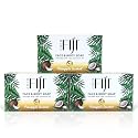 "Coco Fiji Soap Bar for Face and Body Infused With Organic Coconut Oil, Pineapple Coconut Essential Oil, Natural Soap for Moisturizing & Pore Beauty & Personal Care Organic Fiji