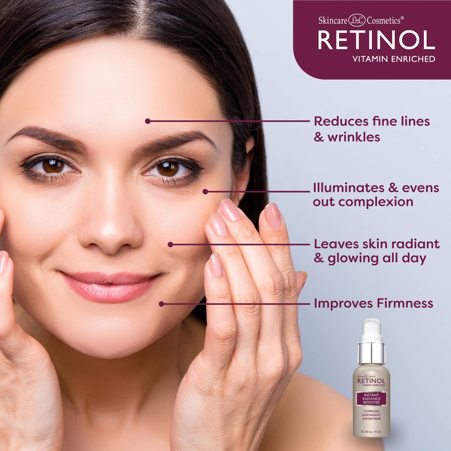 LIVAURA Retinol Instant Radiance Booster - The Original Retinol Glow Primer - A Burst of Anti-Aging Hydration Adds Luminosity & Skin-Smoothing Beauty & Personal Care Retinol