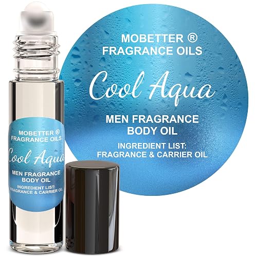 MOBETTER FRAGRANCE OILS Cool Aqua Men Fragrance Body Oil Beauty & Personal Care MOBETTER FRAGRANCE OILS