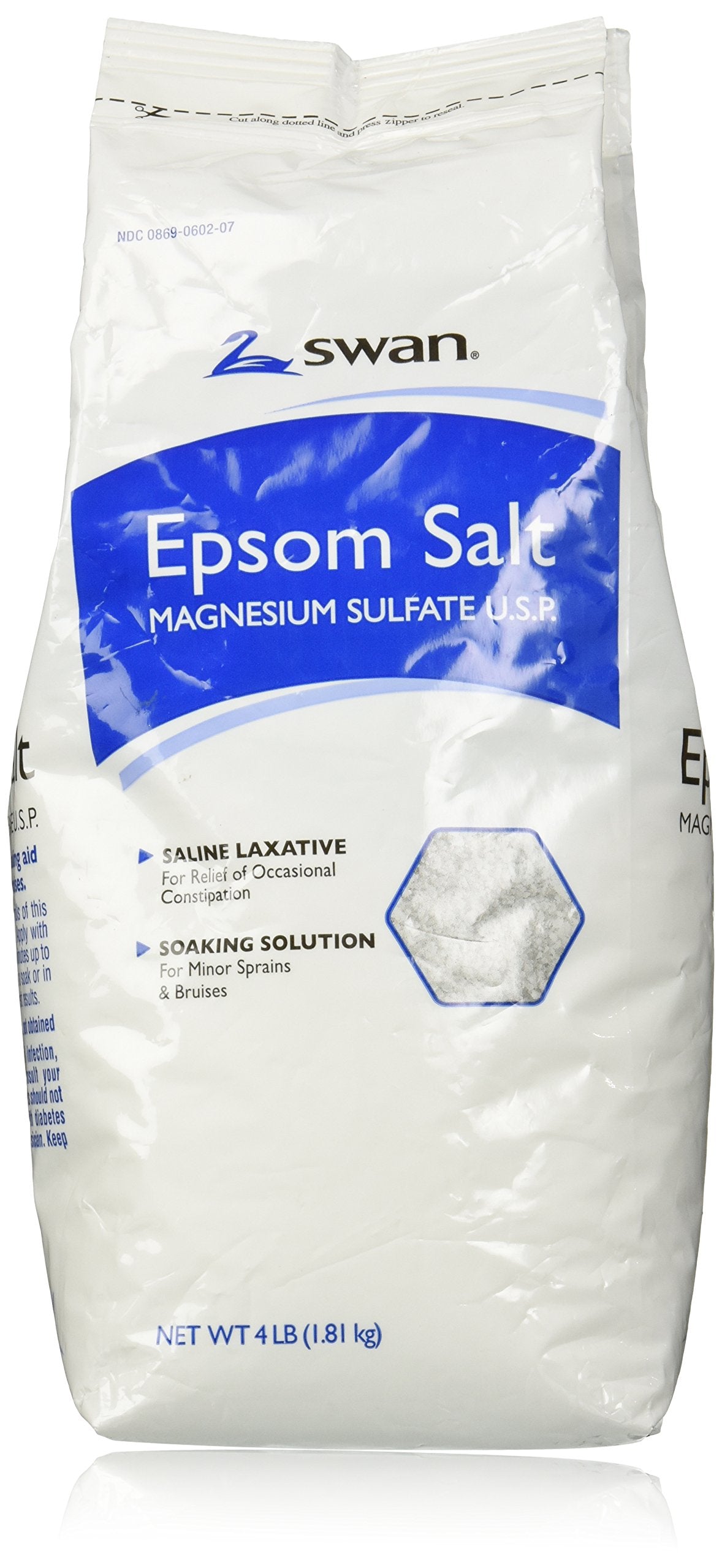 Swan Epsom Salt, 4LB SWAN EPSOM SALT Beauty and Personal Care Swan