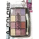 L.A. Colors Expressions, 12 Color Eyeshadow, BEP420 Chic, 0.49 Oz Beauty & Personal Care L.A. COLORS