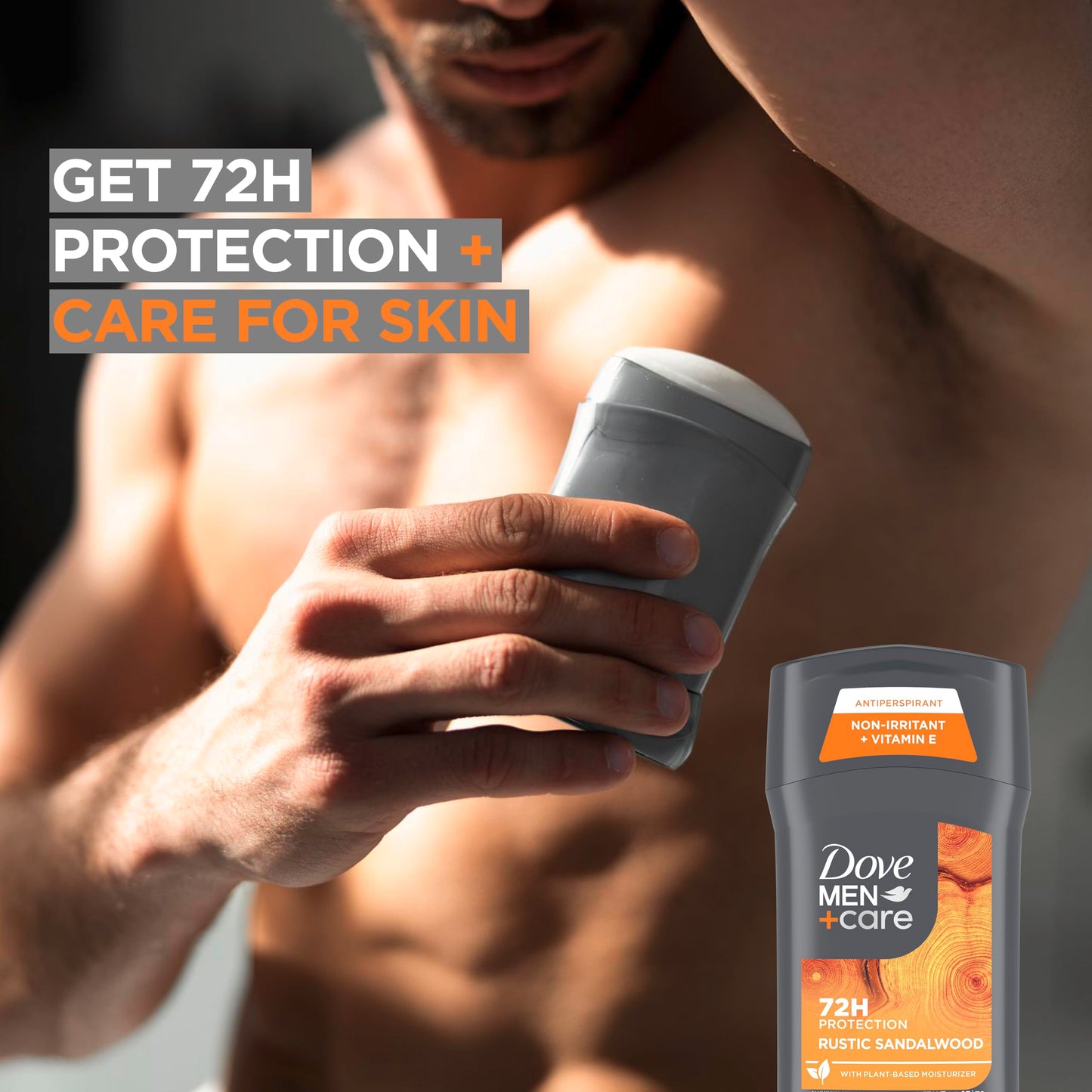 Dove Men+Care Antiperspirant 3 Pack Rustic Sandalwood Deodorant for Men 2.7oz Beauty and Personal Care DOVE MEN + CARE