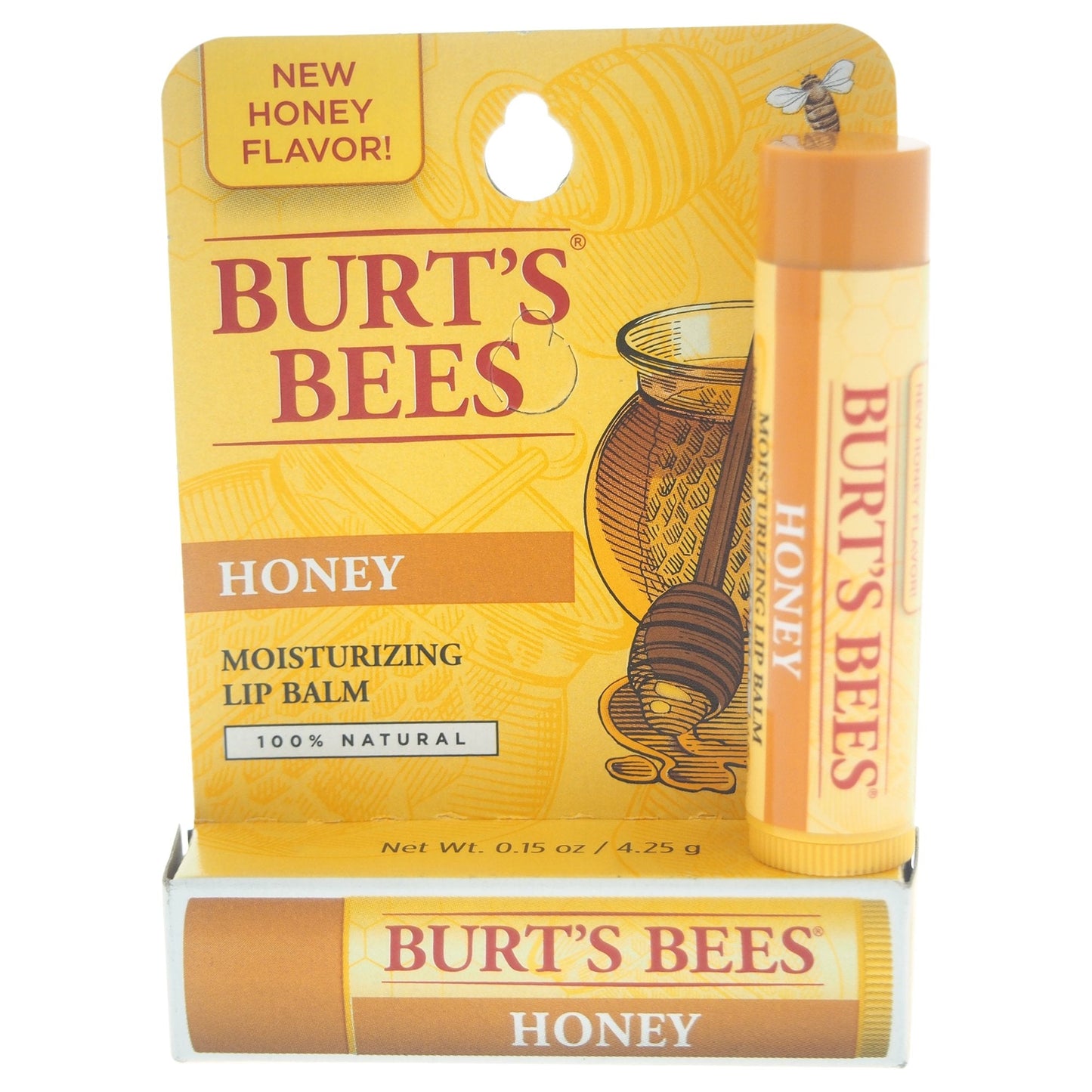 Burt's Bees Lip Balm, Honey Tube, 0.15 Ounce Beauty & Personal Care Burt's Bees