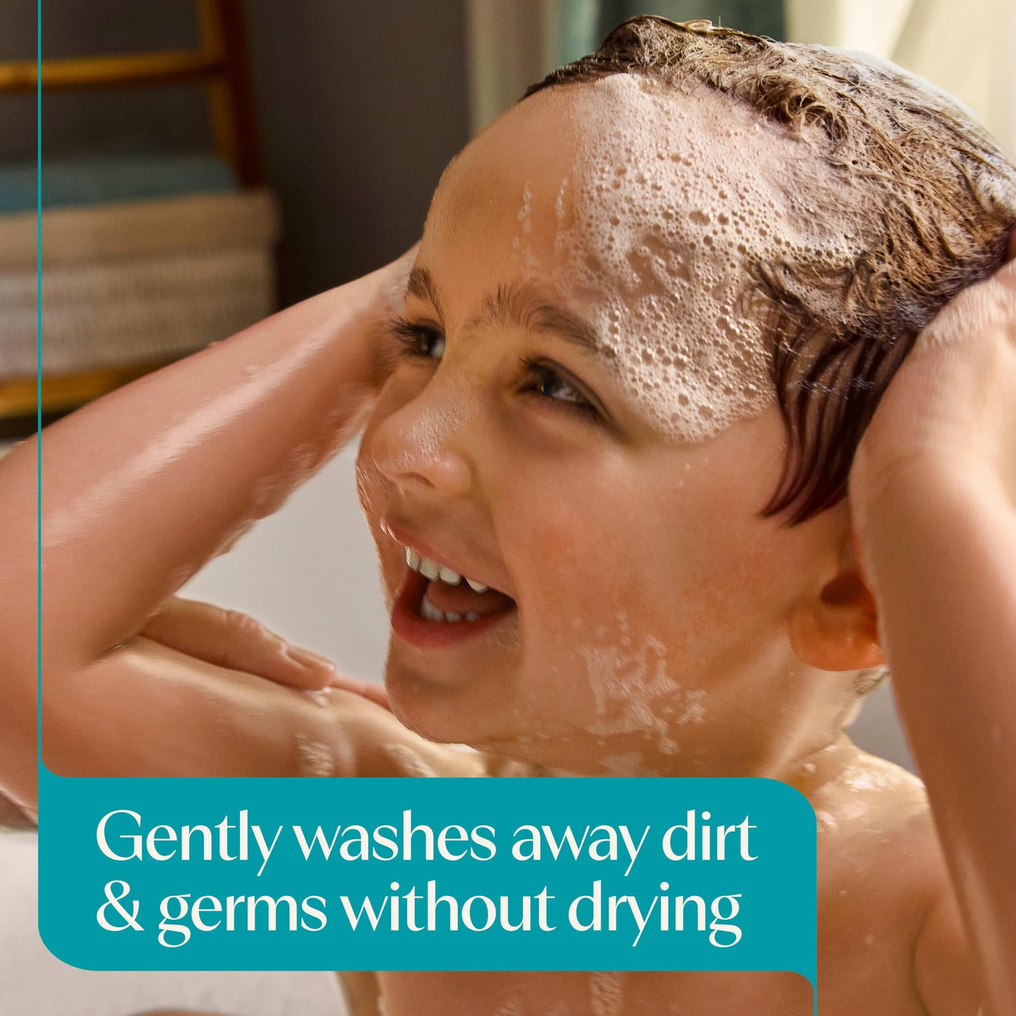 Aveeno Kids Sensitive Skin Face & Body Wash, Nourishing Oat Extract, Wash Away Dirt and Germs Without Drying, Kids Body Wash is Tear-Free Beauty & Personal Care Aveeno Baby