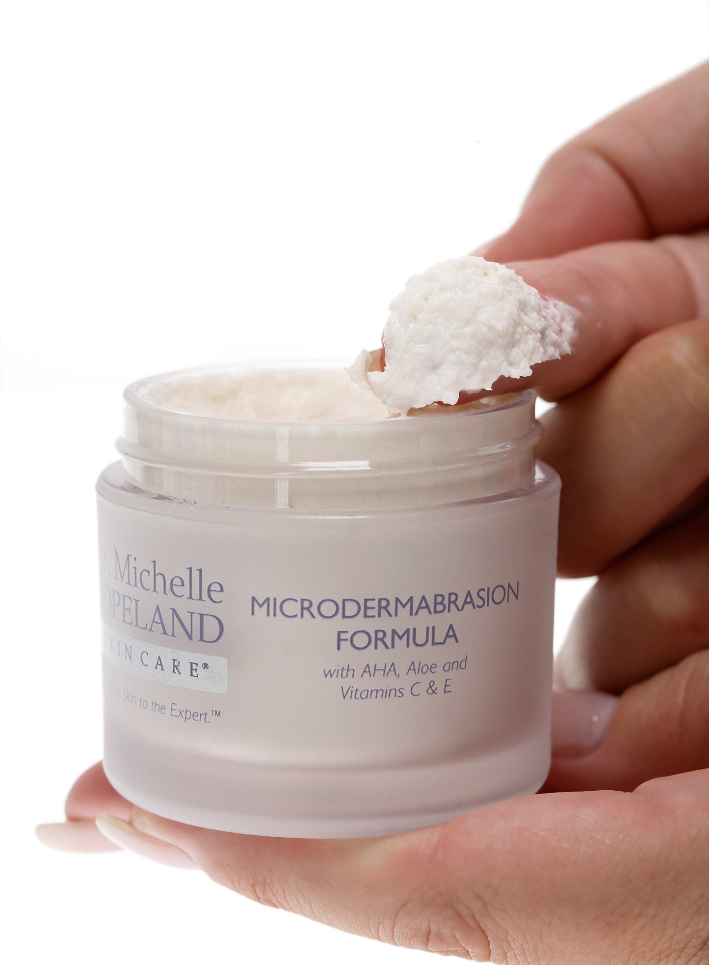 Dr. Michelle Copeland Skin Care Microdermabrasion Formula for Face with AHA, Aloe, and Vitamins C & E Beauty & Personal Care Dr. Michelle Copeland Skin Care