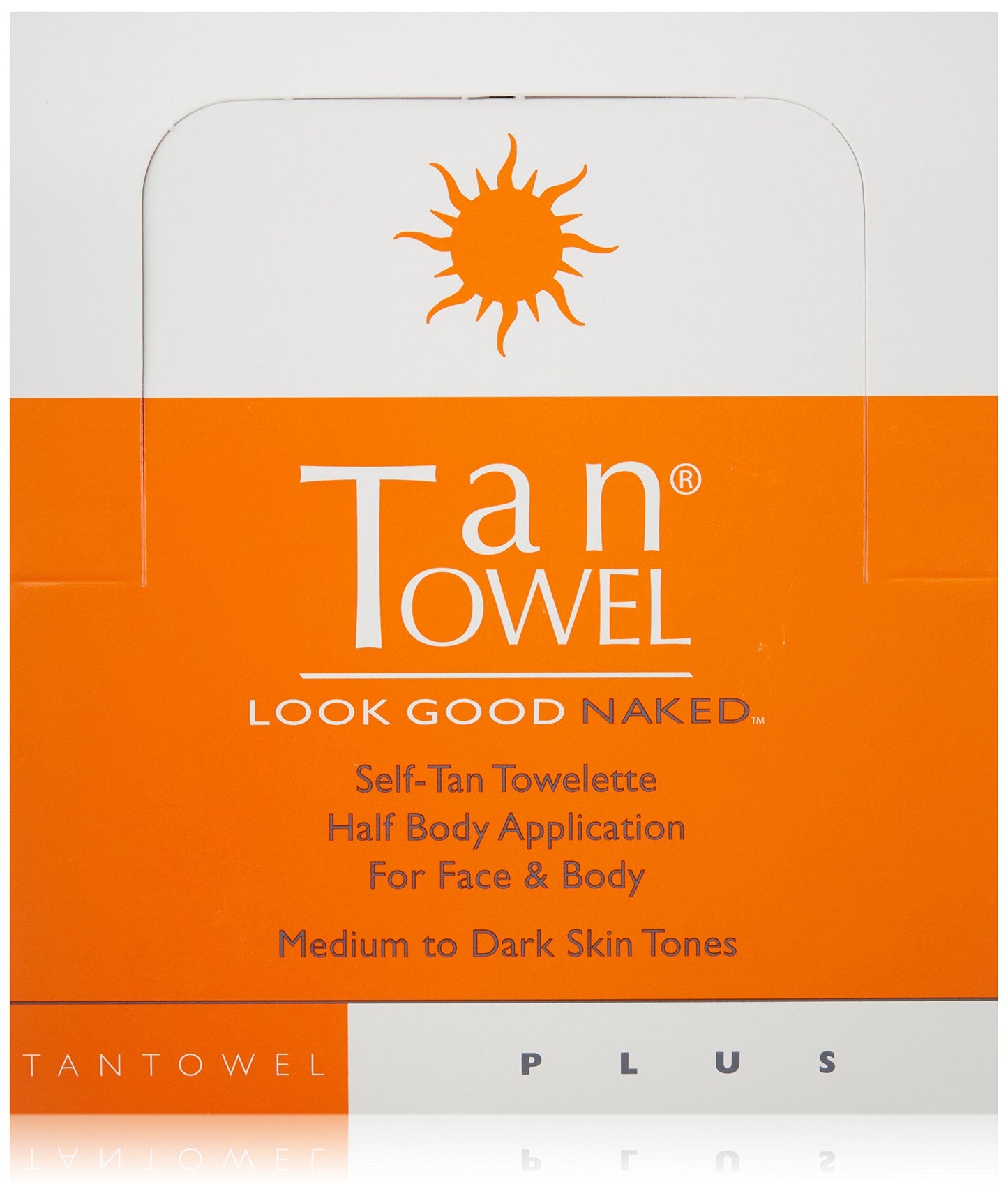 Tan Towel Half Body Plus Self-Tan Towelettes 50 Pack Beauty & Personal Care Tan Towel