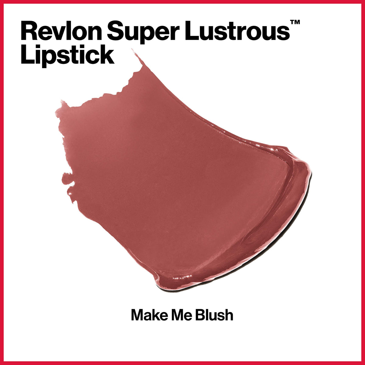 Revlon Super Lustrous Lipstick, Creamy Formula For Soft, Fuller-Looking Lips, Moisturized Feel, Make Me Blush, 0.15 oz Beauty & Personal Care REVLON