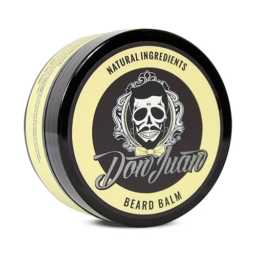 Don Juan Beard Balm Coconut Blood Orange Scent 2 Ounce - All Natural Ingredients with Shea Butter and Jojoba Oil Beauty & Personal Care Don Juan