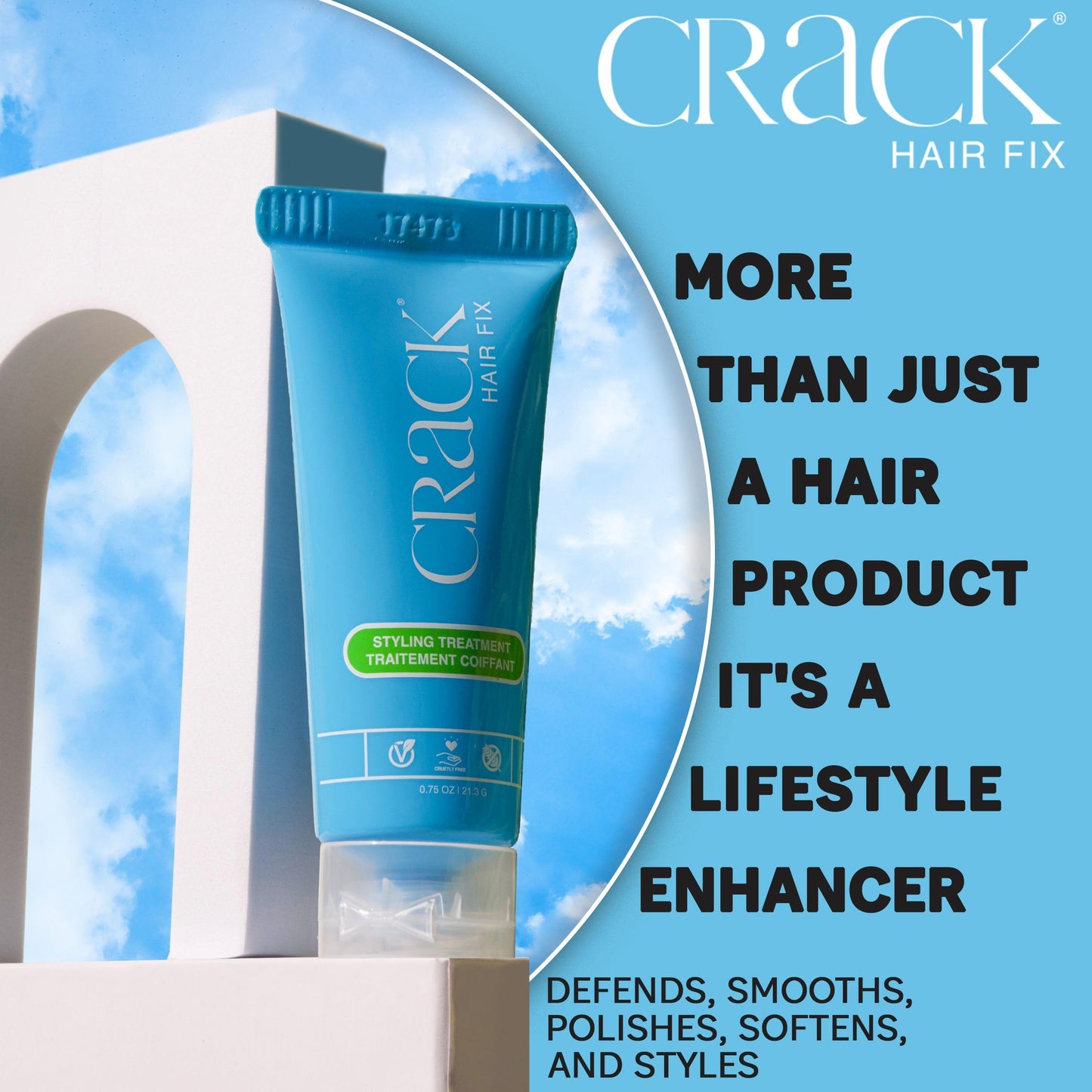 Crack HAIR FIX - Styling Creme, .75 Ounce Beauty & Personal Care Crack
