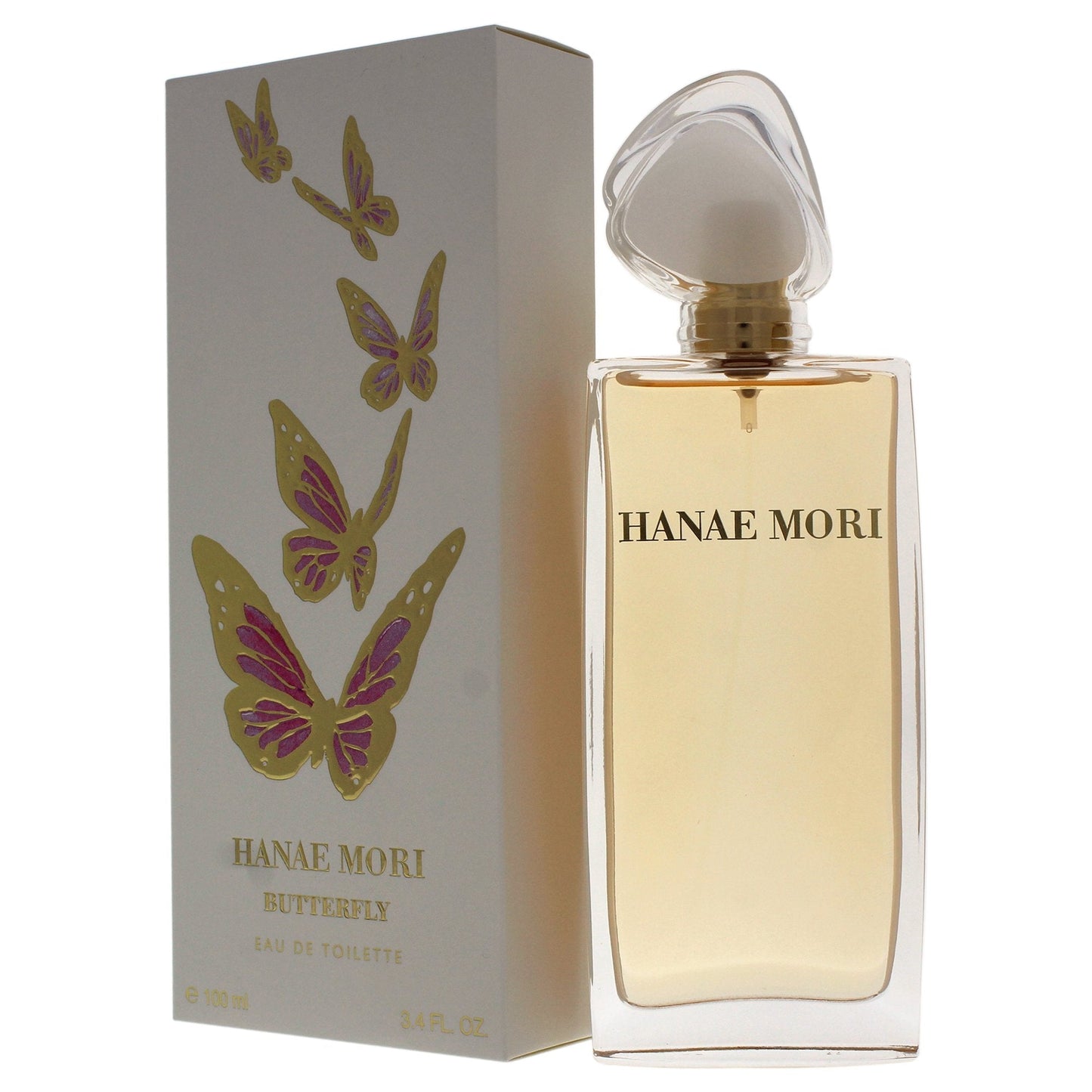Hanae Mori Butterfly Eau de Toilette, 3.4 Ounce Beauty & Personal Care Hanae Mori