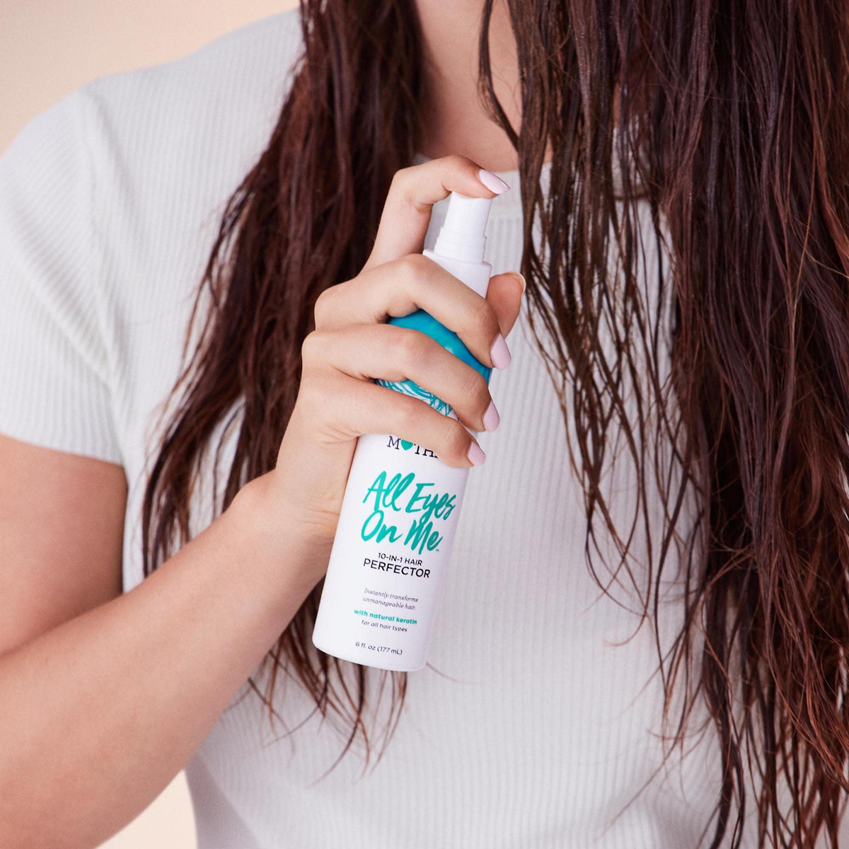 Not Your Mother's All Eyes On Me 10-in-1 Hair Perfector (2-Pack) - 6 fl oz - Heat Protectant for Hair, Moisturizing Detangler Spray, & Frizz Control